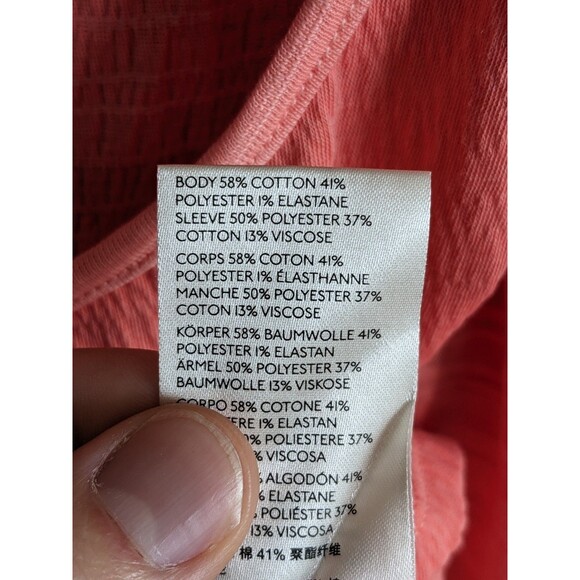 NWT Free People Elise Puff Sleeve Tunic Top Smocked Crop Boho Womens XS - Picture 11 of 11